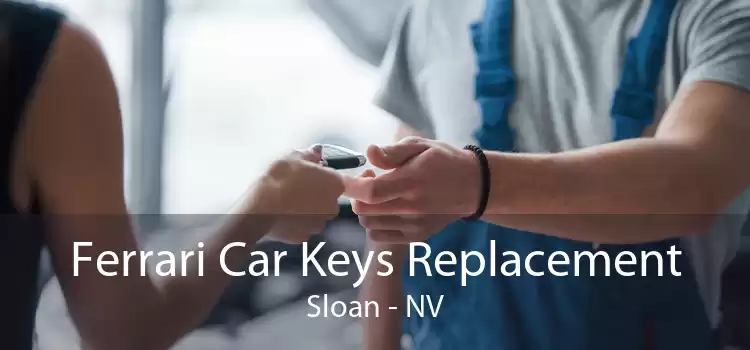 Ferrari Car Keys Replacement Sloan - NV