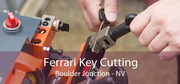 Ferrari Key Cutting Boulder Junction - NV
