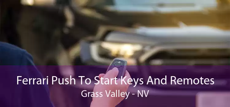 Ferrari Push To Start Keys And Remotes Grass Valley - NV