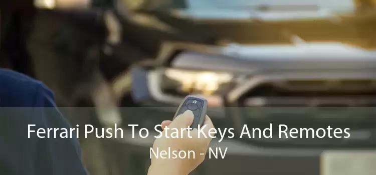 Ferrari Push To Start Keys And Remotes Nelson - NV