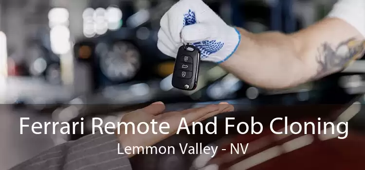 Ferrari Remote And Fob Cloning Lemmon Valley - NV