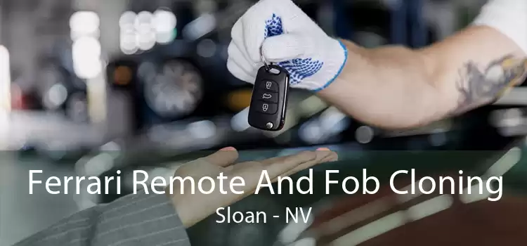 Ferrari Remote And Fob Cloning Sloan - NV