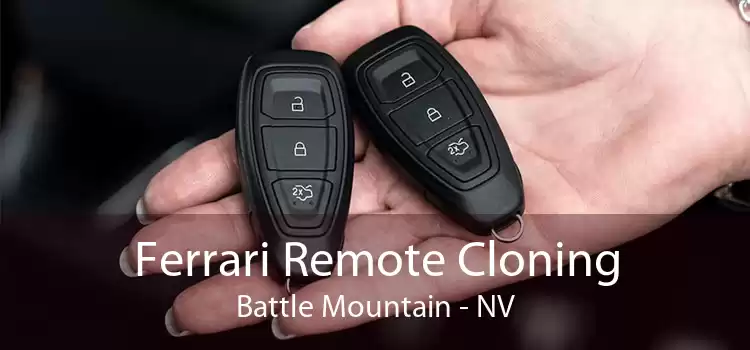 Ferrari Remote Cloning Battle Mountain - NV