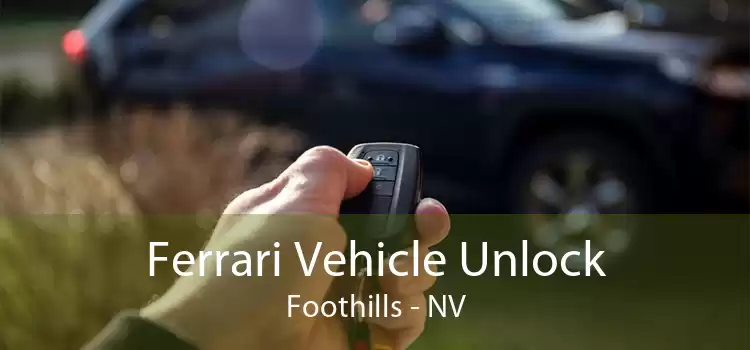 Ferrari Vehicle Unlock Foothills - NV