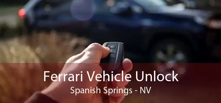 Ferrari Vehicle Unlock Spanish Springs - NV