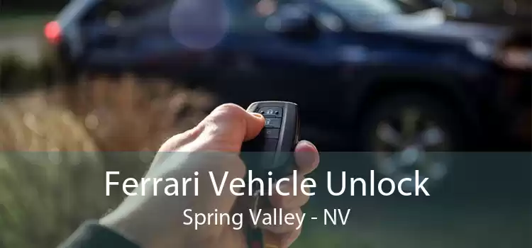 Ferrari Vehicle Unlock Spring Valley - NV