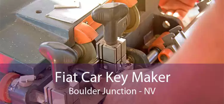 Fiat Car Key Maker Boulder Junction - NV