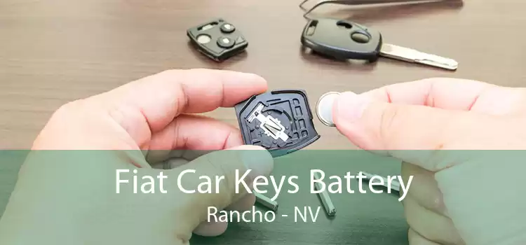 Fiat Car Keys Battery Rancho - NV