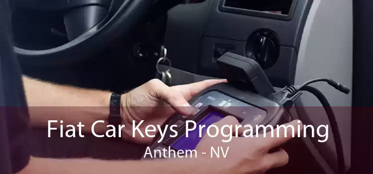 Fiat Car Keys Programming Anthem - NV