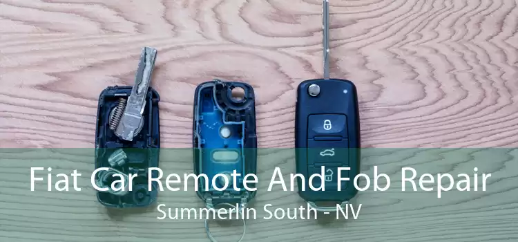 Fiat Car Remote And Fob Repair Summerlin South - NV