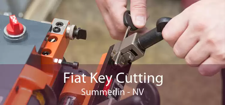 Fiat Key Cutting Summerlin - NV