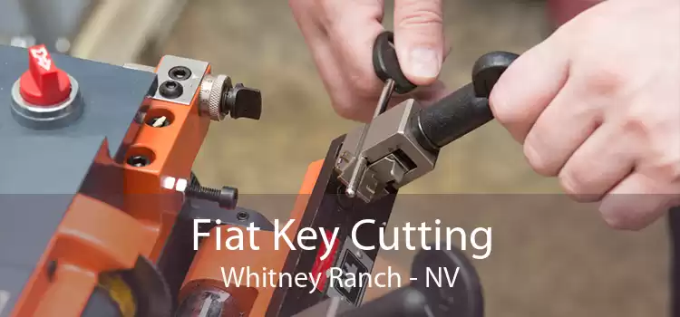 Fiat Key Cutting Whitney Ranch - NV