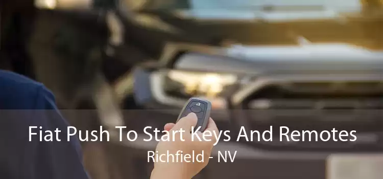 Fiat Push To Start Keys And Remotes Richfield - NV