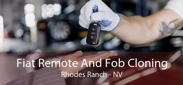 Fiat Remote And Fob Cloning Rhodes Ranch - NV