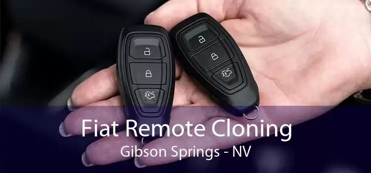 Fiat Remote Cloning Gibson Springs - NV