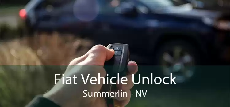 Fiat Vehicle Unlock Summerlin - NV