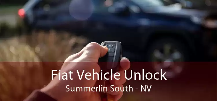 Fiat Vehicle Unlock Summerlin South - NV