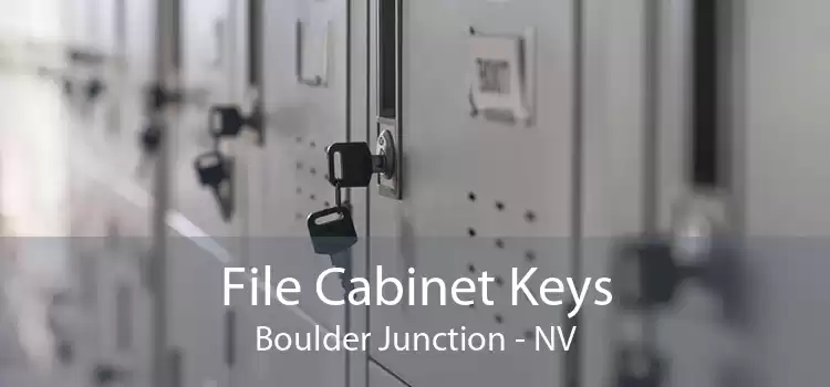 File Cabinet Keys Boulder Junction - NV