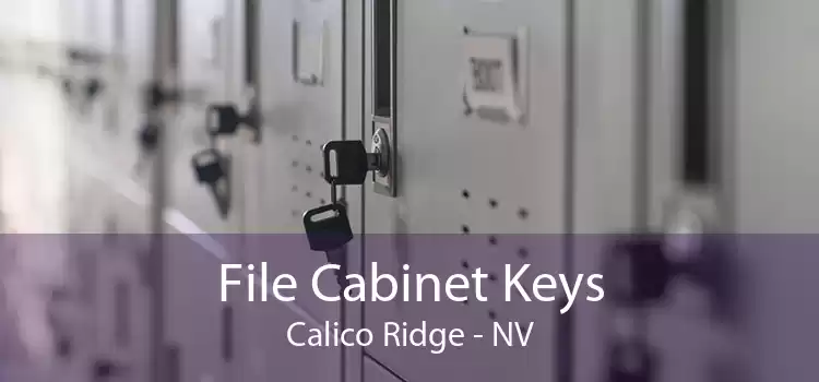 File Cabinet Keys Calico Ridge - NV