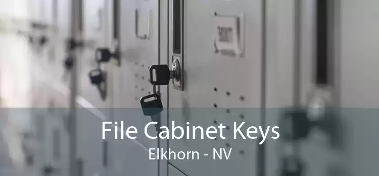 File Cabinet Keys Elkhorn - NV