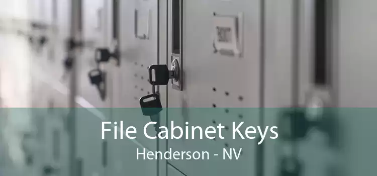 File Cabinet Keys Henderson - NV
