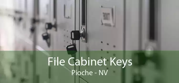 File Cabinet Keys Pioche - NV
