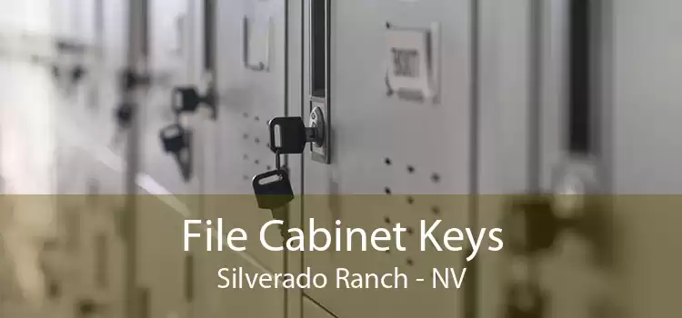 File Cabinet Keys Silverado Ranch - NV