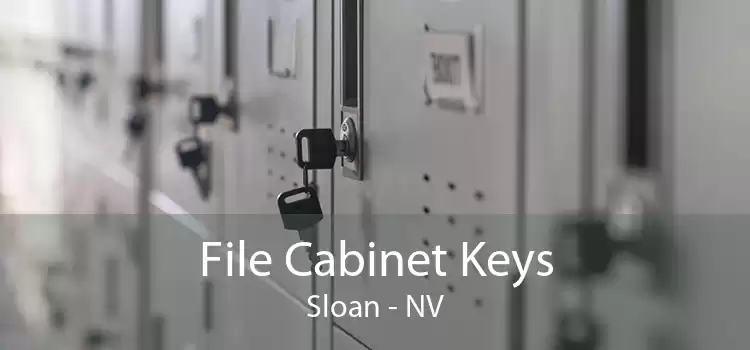 File Cabinet Keys Sloan - NV