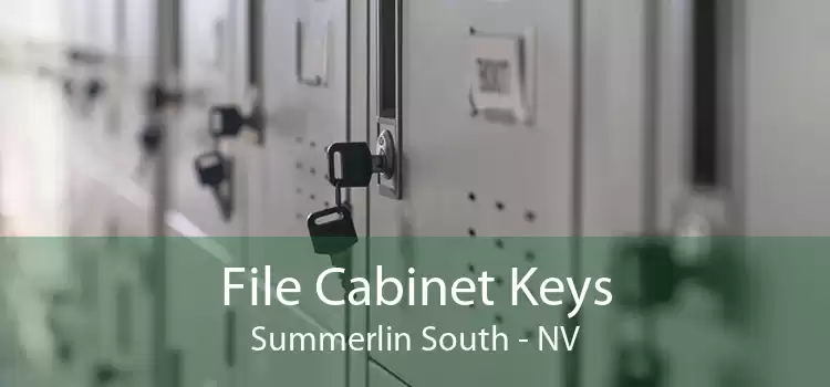 File Cabinet Keys Summerlin South - NV