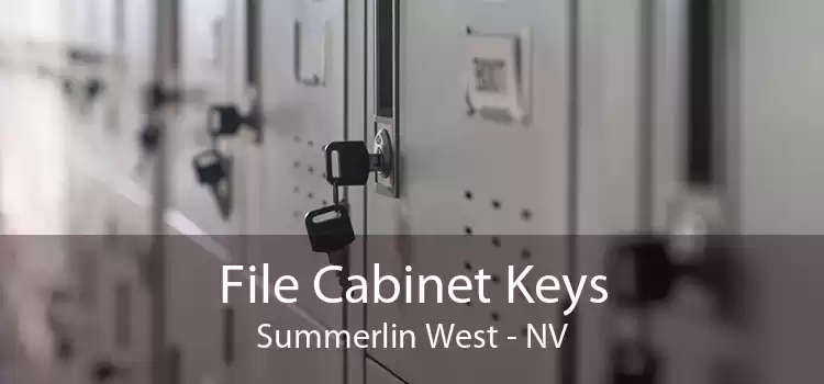 File Cabinet Keys Summerlin West - NV