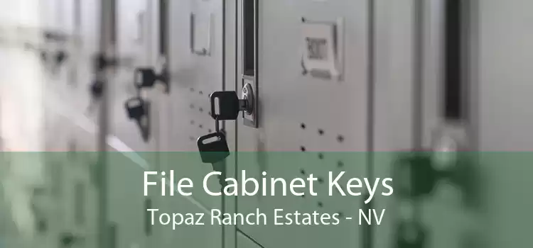 File Cabinet Keys Topaz Ranch Estates - NV