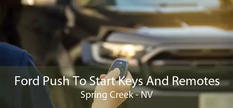 Ford Push To Start Keys And Remotes Spring Creek - NV