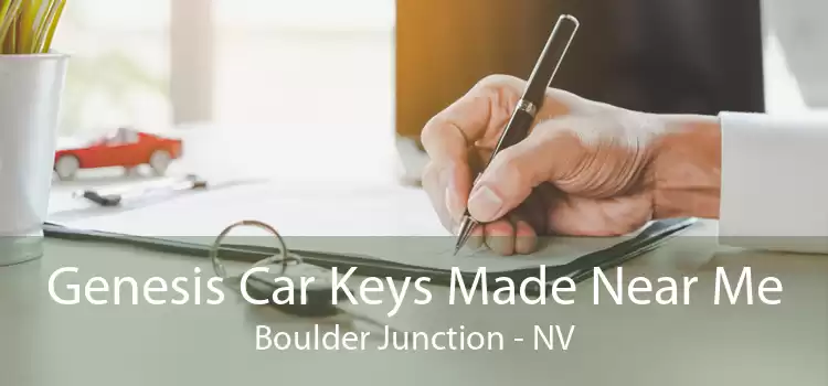 Genesis Car Keys Made Near Me Boulder Junction - NV