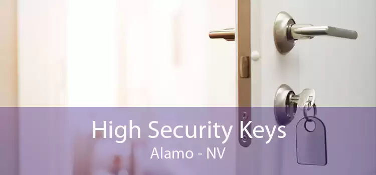 High Security Keys Alamo - NV