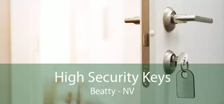 High Security Keys Beatty - NV