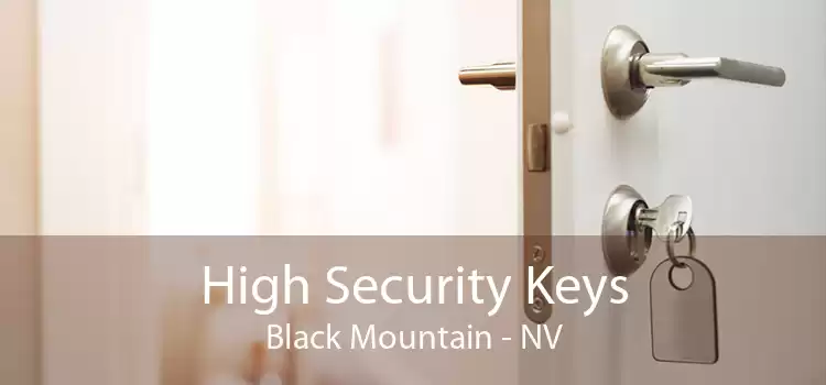 High Security Keys Black Mountain - NV