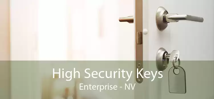 High Security Keys Enterprise - NV