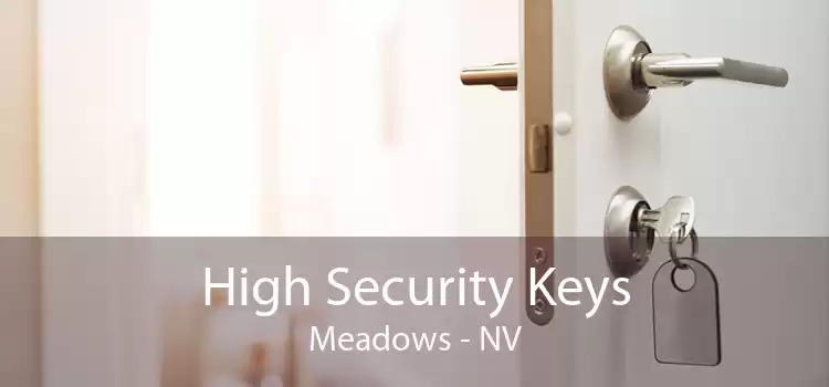 High Security Keys Meadows - NV
