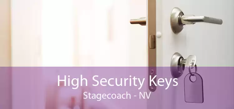 High Security Keys Stagecoach - NV