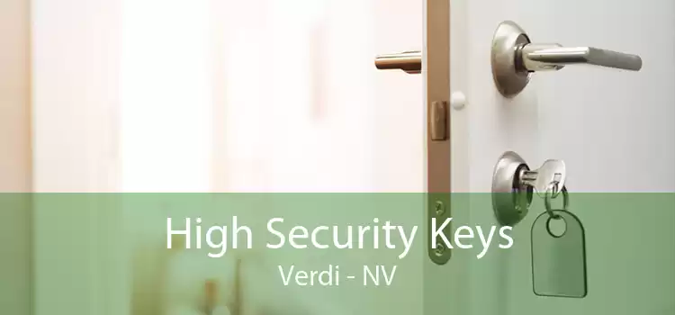 High Security Keys Verdi - NV