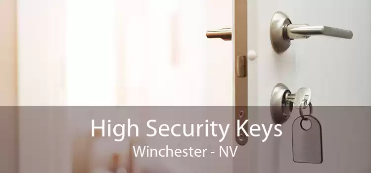 High Security Keys Winchester - NV