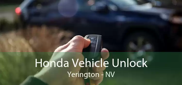 Honda Vehicle Unlock Yerington - NV