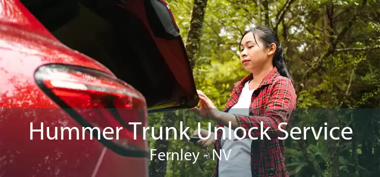 Hummer Trunk Unlock Service Fernley - NV