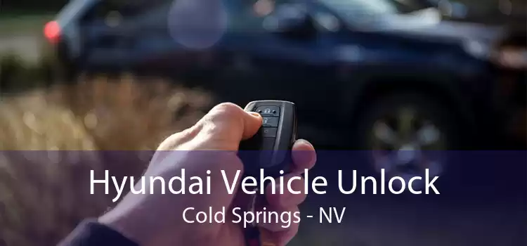 Hyundai Vehicle Unlock Cold Springs - NV