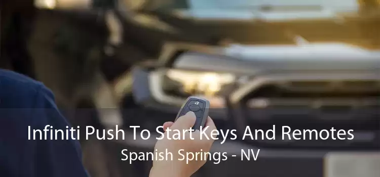Infiniti Push To Start Keys And Remotes Spanish Springs - NV