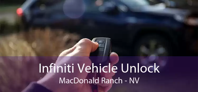 Infiniti Vehicle Unlock MacDonald Ranch - NV