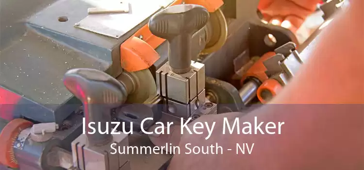 Isuzu Car Key Maker Summerlin South - NV