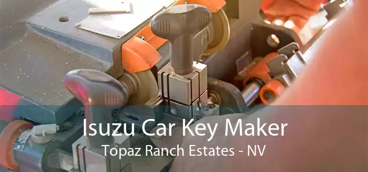Isuzu Car Key Maker Topaz Ranch Estates - NV