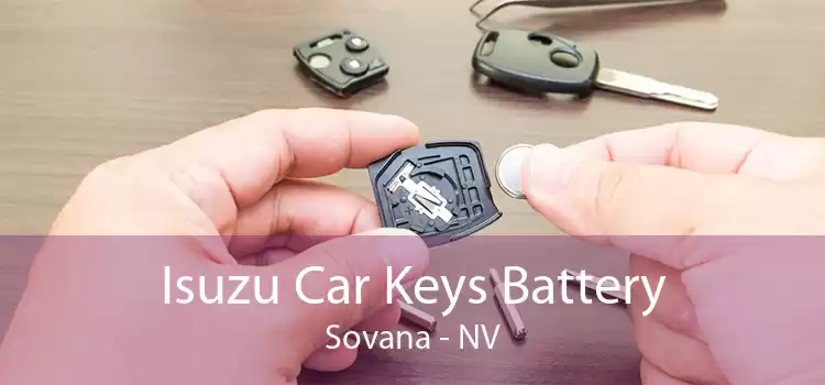 Isuzu Car Keys Battery Sovana - NV
