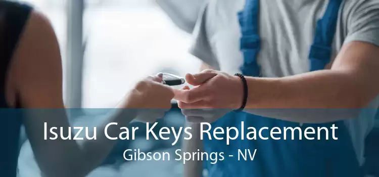 Isuzu Car Keys Replacement Gibson Springs - NV